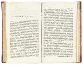 POE, EDGAR ALLAN. Murders in the Rue Morgue. [in:] Grahams Ladys and Gentlemans Magazine.